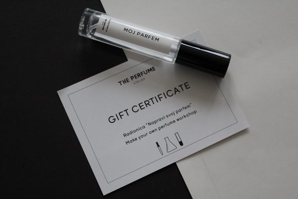 make your own perfume gift voucher