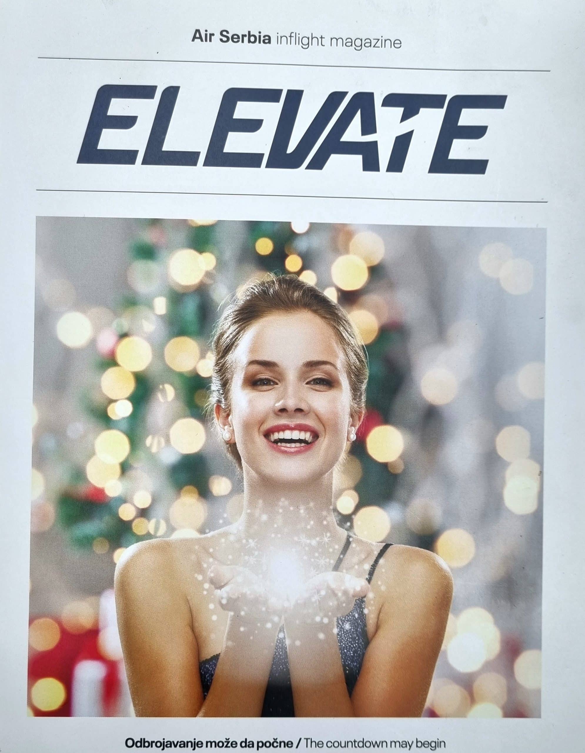 Elevate magazine air serbia
